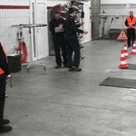 praktisches Absichern einer Unfallstelle