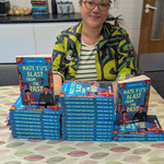 Wells Primary school visit books by Chingford Bookshop