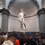 David in the Galleria dell'Accademia