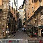 Vue sur une rue italienne. 