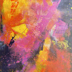 Acryl auf Malplatte 60x80cm