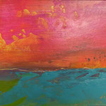Acryl auf Malplatte 30x40cm