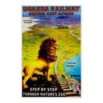 Uganda Railway, stampa pubblicitaria dell'epoca.