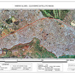 Immagine satellitare di kibera.