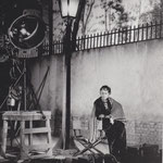 on the set of 'The Secret Of Madame Blanche'