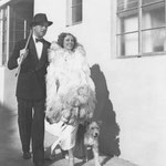 publicity for 'Theodora Goes Wild' with Melvyn Douglas