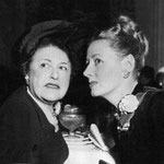ca.1948 chatting with Louella Parsons, looks like the same event as the previous photo