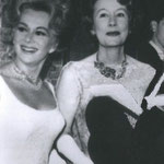 1962 with Eva Gabor at the premiere of 'The Miracle Worker'