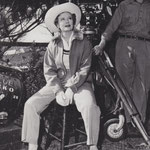 on the set of 'Never A Dull Moment'