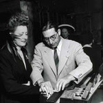 1942 being finterprinted as a Hollywood Canteen volunteer