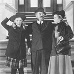 with Barbara Bel Geddes and Oscar Homolka
