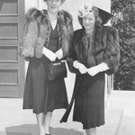 April 9th 1939 with her aunt Alice Henry (Thank you to Christina)