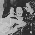 Girls talk - with Loretta Young and Louella Parsons