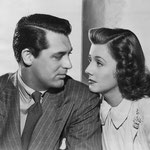 publicity for 'Penny Serenade' with Cary Grant