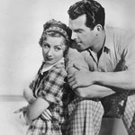 publicity with Fred MacMurray