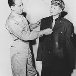 publicity for 'Over 21' with Alexander Knox