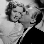 publicity for 'Theodora Goes Wild' with Melvyn Douglas