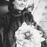 1950 October 24 arriving for the Royal Film Performance of "The Mudlark"