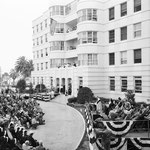 04.15.1951 at the opening of a new wing of the St. John's Hospital
