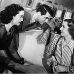 with Gail Patrick and Cary Grant