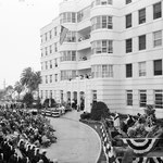 04.15.1951 at the opening of a new wing of the St. John's Hospital