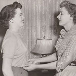 with Joan Evans