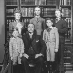 publicity - Life With Father picturing the whole film family
