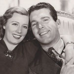 publicity with Fred MacMurray
