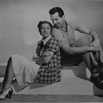 publicity with Fred MacMurray