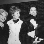 1969 with Helen Hayes and Rosalind Russell, Helen Keller tribute at the University of Southern California