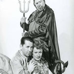 publicity for 'Over 21' with Alexander Knox and Charles Coburn
