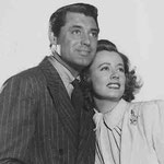 publicity for 'Penny Serenade' with Cary Grant