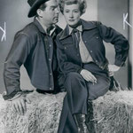 publicity for 'Never A Dull Moment' with Fred MacMurray