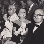 with Frank at a circus benefit performance (two seats left from Frank, that´s Bette Davis)