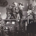 on the set of 'Roberta' preparing for 'Lovely To Look At'