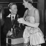 1950 June 4  National British Film Award with John Howard Davies, Irene presented the award that day