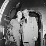 08.28.1951 with Frank leaving for the Venice Film Festival