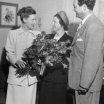 with Mrs. Thomas Dewey and James Melton during a Republican Convention
