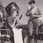 on the set of 'Lady In A Jam'