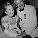 08.09.1955 - with Frank at the Victory Ball