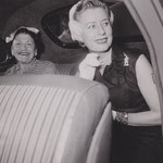 1950 with Louella Parsons in Rome