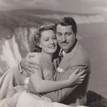 publicity for 'The White Cliffs Of Dover' with Alan Marshal