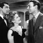with Cary Grant and Randolph Scott