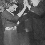 stepping with Frank in the Palm Room at the Beverly Hills Hotel. The occasion was the engagement party of producer-director Frank Lloyd's daughter.