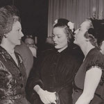 1951 - party in Irene's honor at the Stork Club, NYC, with Gene Tierney and Dorothy Mackaill