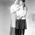 publicity with Barbara Bel Geddes