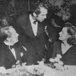 same evening in the company of Gene Raymond and Fred MacMurray