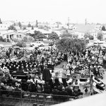 04.15.1951 at the opening of a new wing of the St. John's Hospital - look out for the best dressed woman, that's Irene!