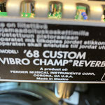 68 custom Vibro Champ Reverb 