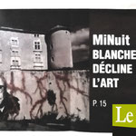 « MiNuit Blanche décline l’art », Photo de couverture, Le Républicain d’Uzès - septembre 2019